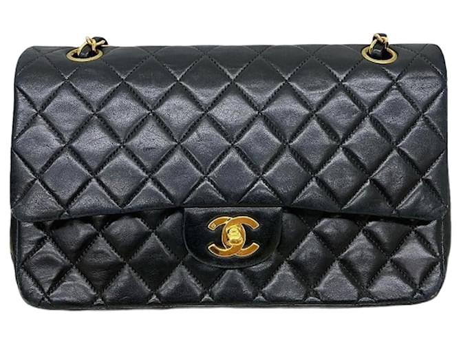 Chanel Timeless Black Leather  ref.1331297