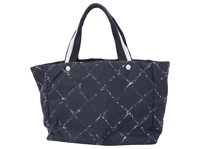 Chanel Travel line Navy blue Synthetic  ref.1331304