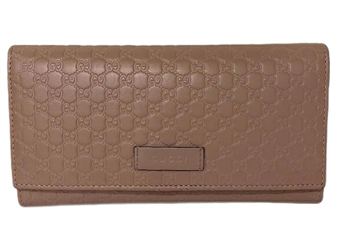 Gucci Micro Guccissima Pink Leather  ref.1331361