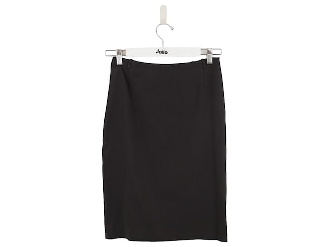 Prada Black skirt Synthetic  ref.1331469
