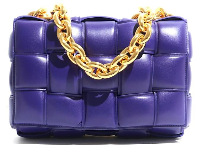 BOTTEGA VENETA  Handbags T.  leather Purple  ref.1331499