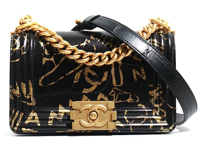 Boy CHANEL  Handbags T.  leather Black  ref.1331501