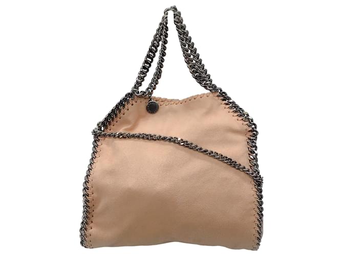 Autre Marque Stella McCartney Blush Pink Mini Falabella Shoulder Bag Leather  ref.1331545