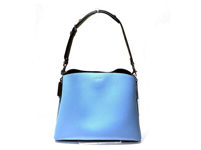 Coach Blue Leather  ref.1331891