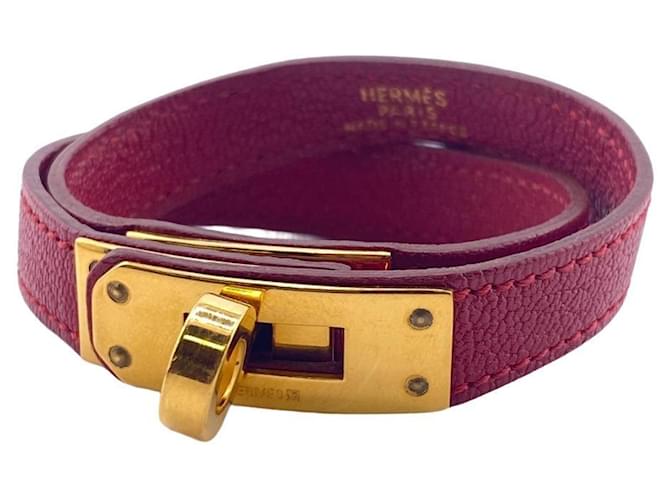 Hermès Von Hermes Kelly gesäumte Tour Golden Kalbähnliches Kalb  ref.1331937