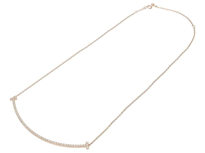 Tiffany & Co T Smile Pink Pink gold  ref.1331986