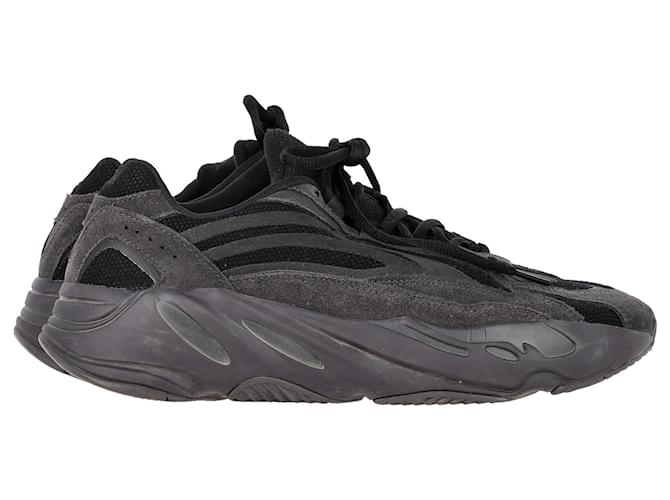 Yeezy x Adidas Boost 700 V2 'Vanta' Sneakers in Black Suede  ref.1332000