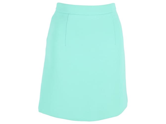 McQ by Alexander McQueen Skirt in Turquoise Polyester  ref.1332010