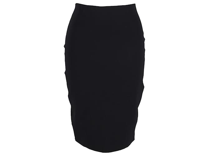 The Row Knee Length Skirt in Black Cotton  ref.1332043