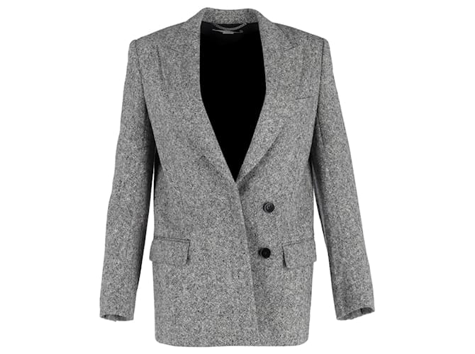 Stella Mc Cartney Stella McCartney Coat on Grey Wool  ref.1332049
