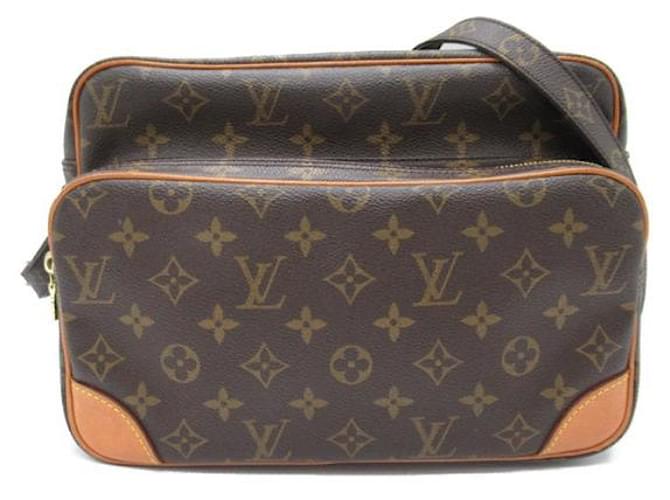 Louis Vuitton Nile Canvas Shoulder Bag M45244 in excellent condition Cloth  ref.1332113