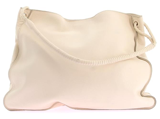 BOTTEGA VENETA  Handbags T.  leather White  ref.1332159
