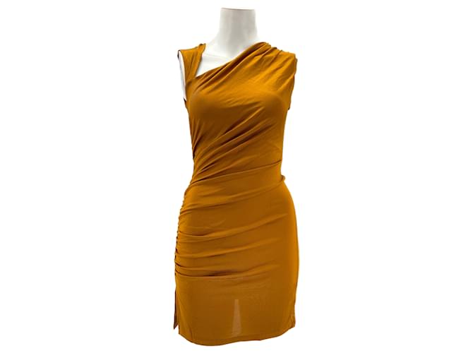 REFORMATION  Dresses T.International XS Polyester Orange  ref.1332185
