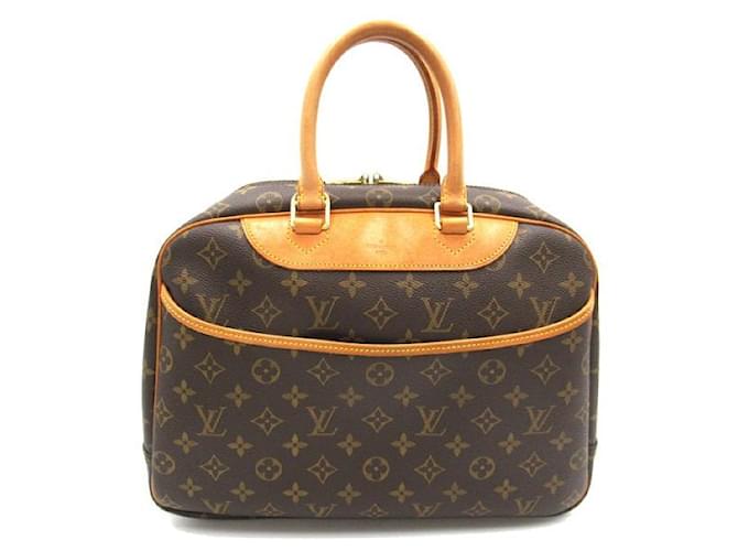 Louis Vuitton Deauville Canvas Handbag M47270 in good condition Cloth  ref.1332231