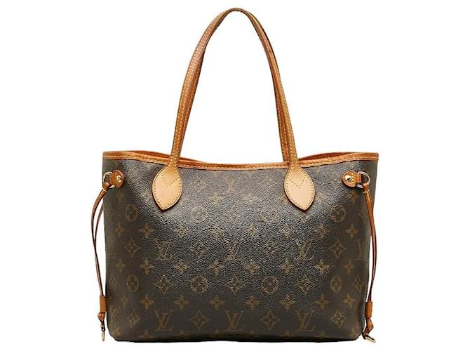 Louis Vuitton Neverfull PM Canvas Tote Bag M40155 in good condition Cloth  ref.1332234