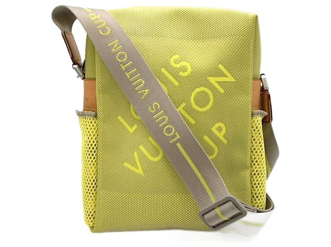 Louis Vuitton Weatherly Canvas Shoulder Bag M80636 in excellent condition Cloth  ref.1332240