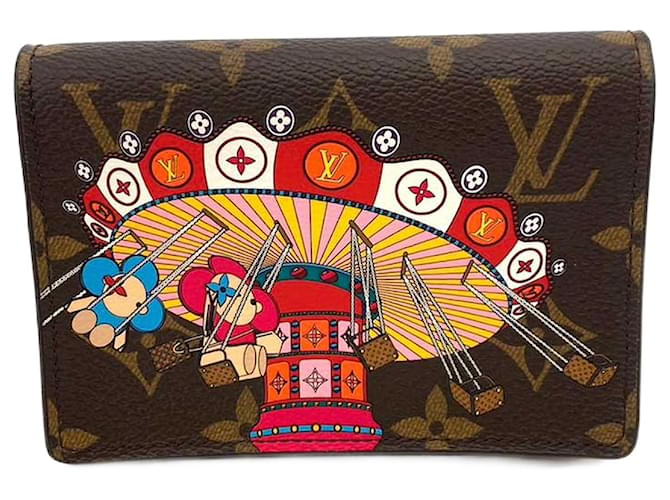 Louis Vuitton Victorine Wallet Canvas Short Wallet M69754 in excellent condition Cloth  ref.1332263