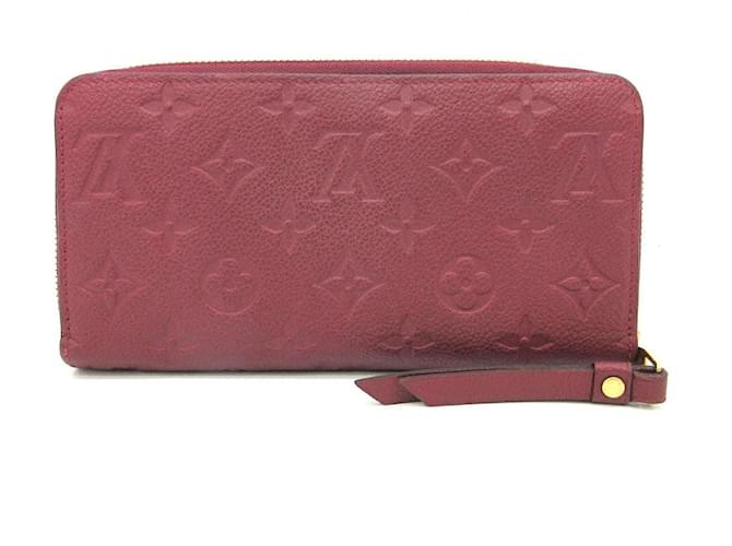 Louis Vuitton Zippy Wallet Leder Lange Geldbörse M62057 In sehr gutem Zustand  ref.1332264