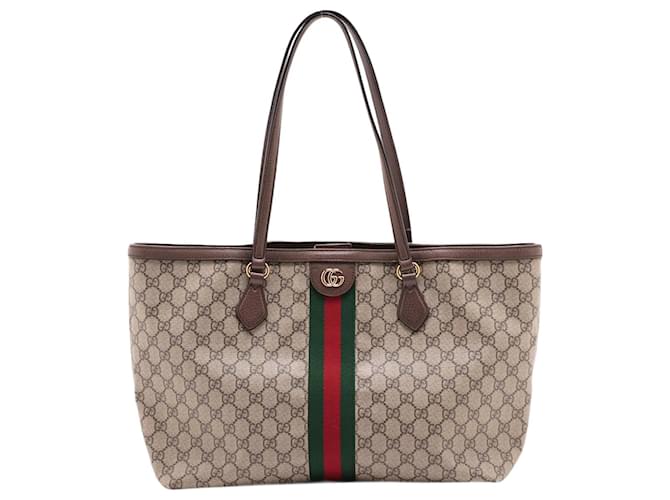 Gucci Brown Ophidia tote bag Cloth  ref.1332286