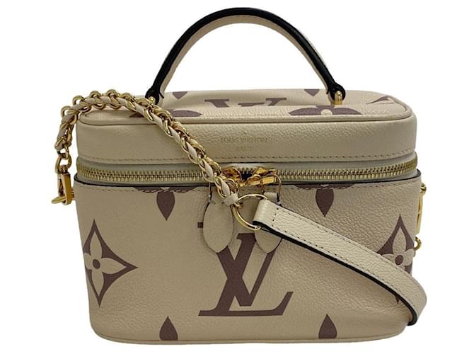Louis Vuitton Vanity Beige Leather  ref.1332337