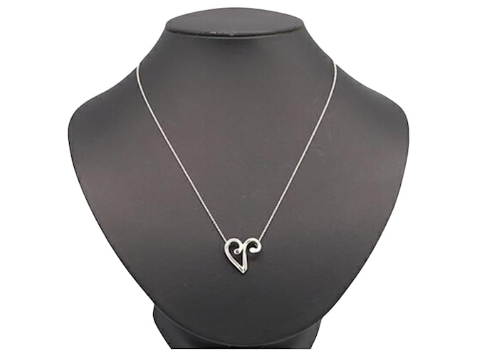 Tiffany & Co Heart Silvery Silver  ref.1332364