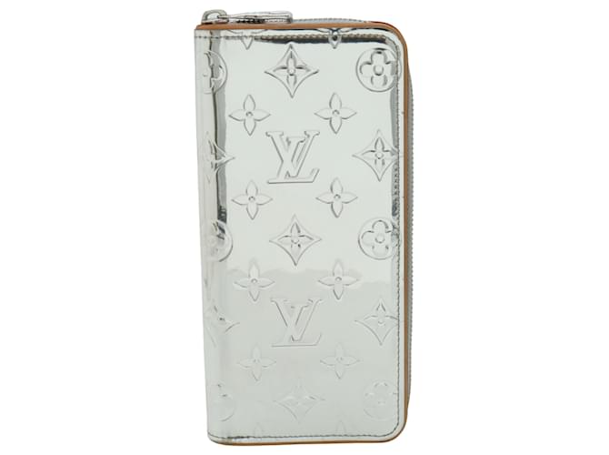 Louis Vuitton Zippy Wallet Silvery Cloth  ref.1332490