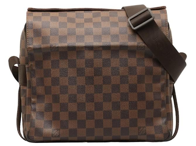Louis Vuitton Naviglio Brown Cloth  ref.1332499