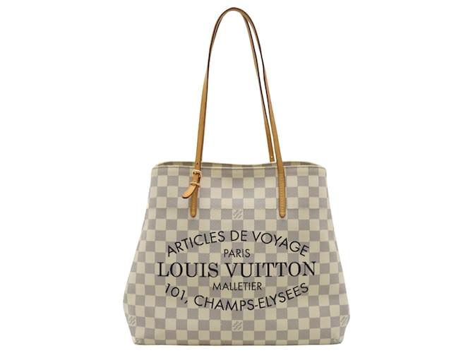 Louis Vuitton Cabas White Cloth  ref.1332532