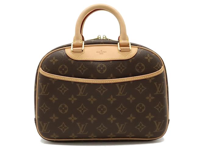 Louis Vuitton Trouville Brown Cloth  ref.1332533