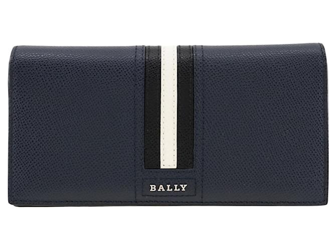 Bally Navy blue Pony-style calfskin  ref.1332555