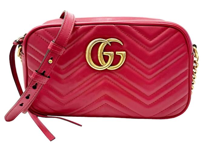 GUCCI MARMONT Pink Leather  ref.1332601