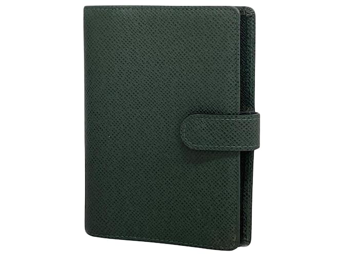 Louis Vuitton Agenda Cover Green Leather  ref.1332700