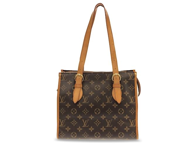 Louis Vuitton Brown Monogram Popincourt Haut Leather Cloth  ref.1332792