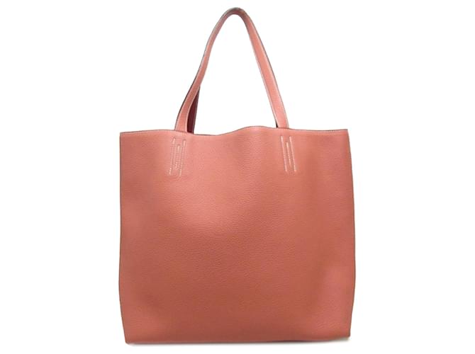 Hermès Pink Taurillon Clemence Double Sens 36 Leather Pony-style calfskin  ref.1332794