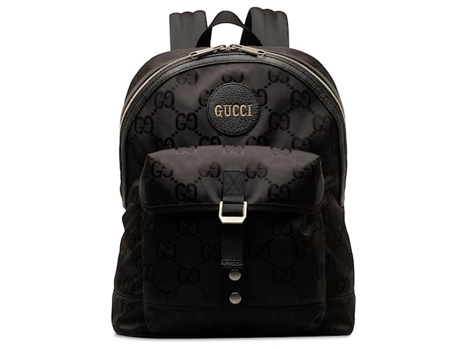 Gucci Black GG Nylon Off The Grid Backpack Cloth  ref.1332803