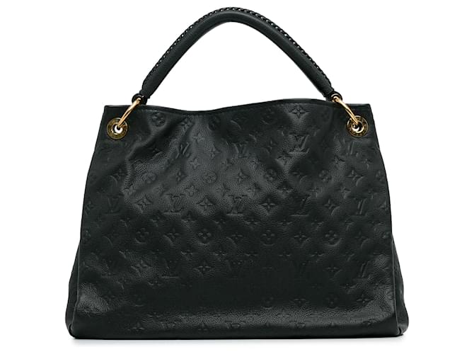 Louis Vuitton Black Monogram Empreinte Artsy MM Leather  ref.1332806