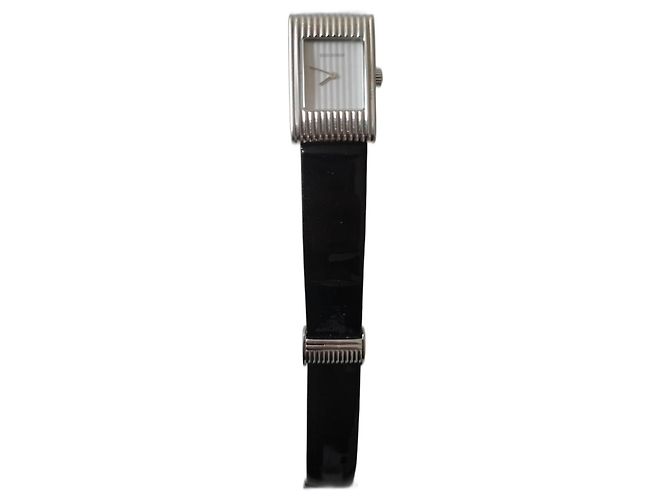 Boucheron Reflection Uhr silber Leder
