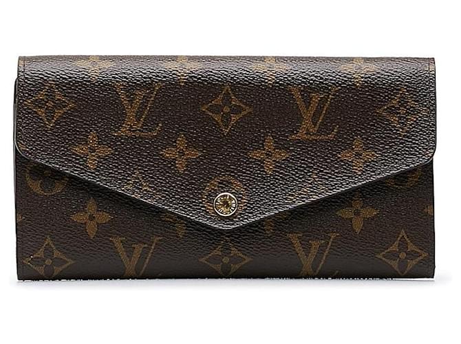 Louis Vuitton Portefeuille Sarah Canvas Long Wallet M62234 in good condition Cloth  ref.1332970