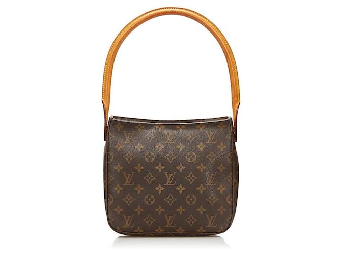 Louis Vuitton Looping MM Canvas Shoulder Bag M51146 in good condition Cloth  ref.1332980