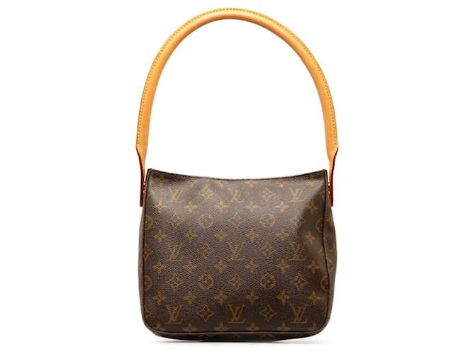 Louis Vuitton Looping MM Canvas Shoulder Bag M51146 in good condition Cloth  ref.1333016