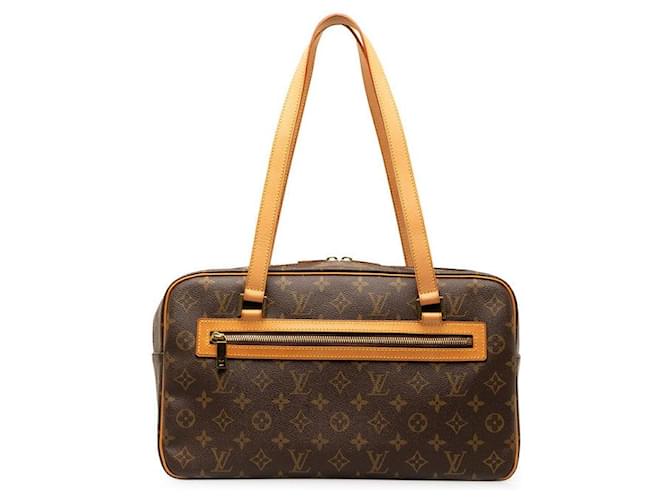 Louis Vuitton Cite GM Canvas Shoulder Bag M51181 in good condition Cloth  ref.1333019