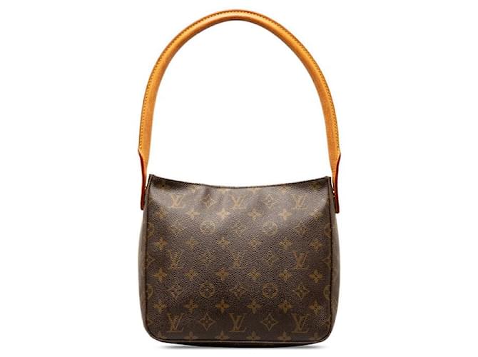 Louis Vuitton Looping MM Canvas Shoulder Bag M51146 in good condition Cloth  ref.1333020
