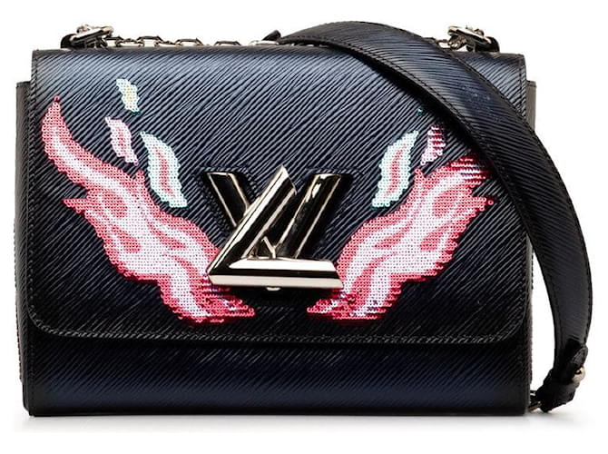 Louis Vuitton Epi Twist MM Leather Shoulder Bag M54567 in good condition  ref.1333022