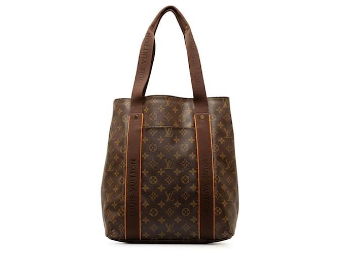 Louis Vuitton Cabas Beaubourg Canvas Tote Bag M53013 in good condition Cloth  ref.1333025