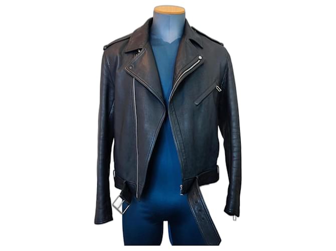 Christian Dior Blazers Jackets Black Leather  ref.1333053
