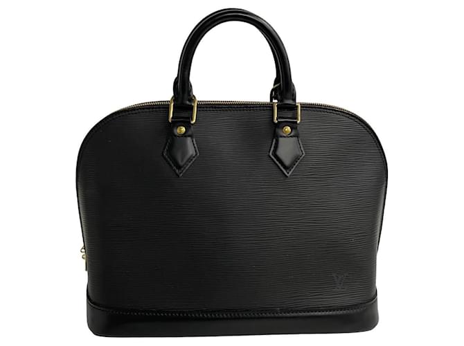 Louis Vuitton Alma Black Leather  ref.1333222