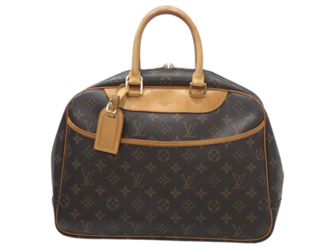 Louis Vuitton Deauville Brown Cloth  ref.1333231