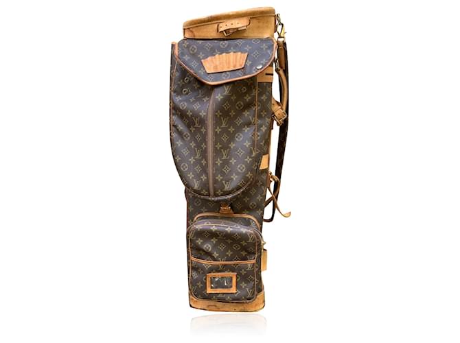 Louis Vuitton Backpack Vintage Sac de Golf Brown Cloth  ref.1333483