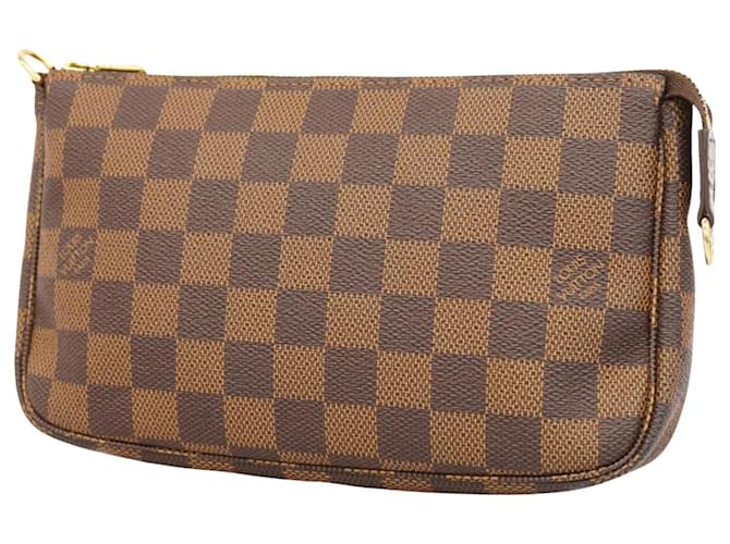 Louis Vuitton Pochette Accessoire Brown Cloth  ref.1333586