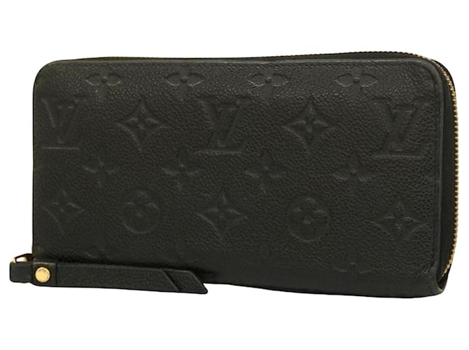 Louis Vuitton Portefeuille zippy Black Leather  ref.1333591